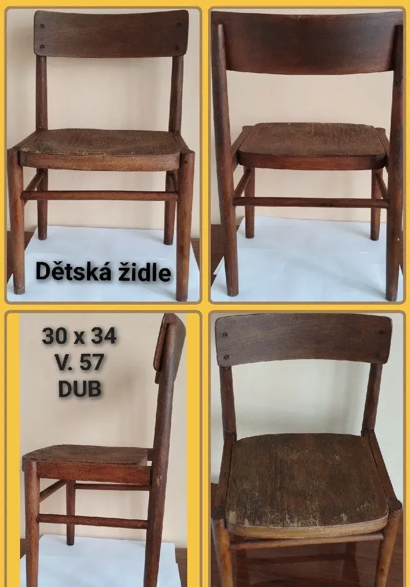 Dětská židle - retro/60