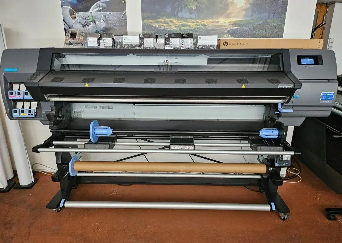 ploter HP Latex 335 + HP Latex 64 cutter