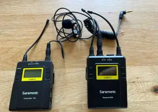 Saramonic UwMic9 TX9 + RX9, bezdrátový klopový mikrofon UHF