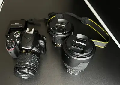 Nikon D3400 + Nikkor 18–55 mm – pouze 662 snímků