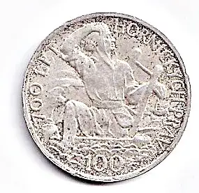 Stříbrná mince CS - 100 Kč – 1949 - 700 let hornických práv