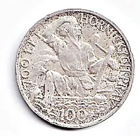 Stříbrná mince CS - 100 Kč – 1949 - 700 let hornických práv