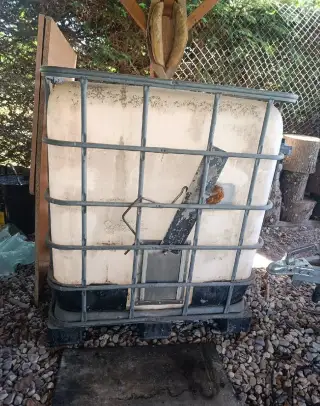 Kubíkovka jako sklad sypkého materiálu