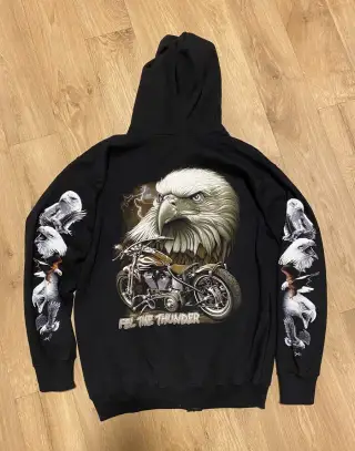 Mikina Rock Eagle s oboustranným HD potiskem