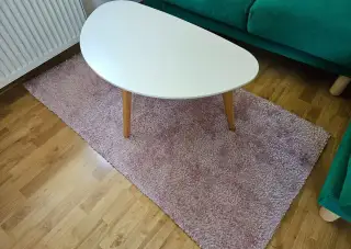 Růžový koberec 80x150