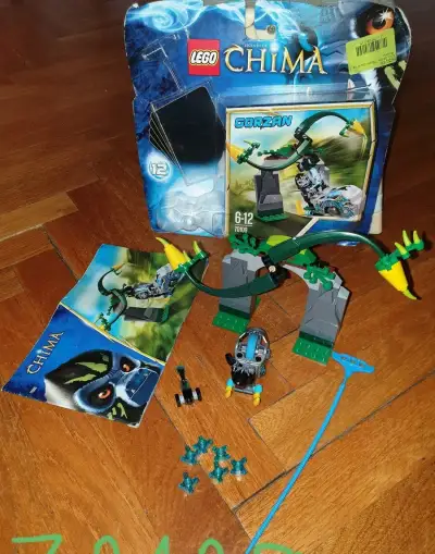LEGO CHIMA 70109 ZÁKEŘNÉ ŠLAHOUNY s 5 hracími kartami