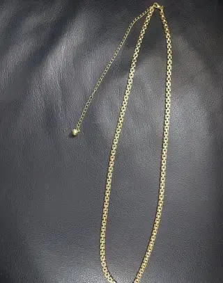 Pozlacený řetízek 28.84 g, délka až 96 cm, krásný stav