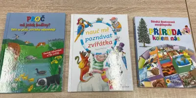 tři naučné dětské knížky