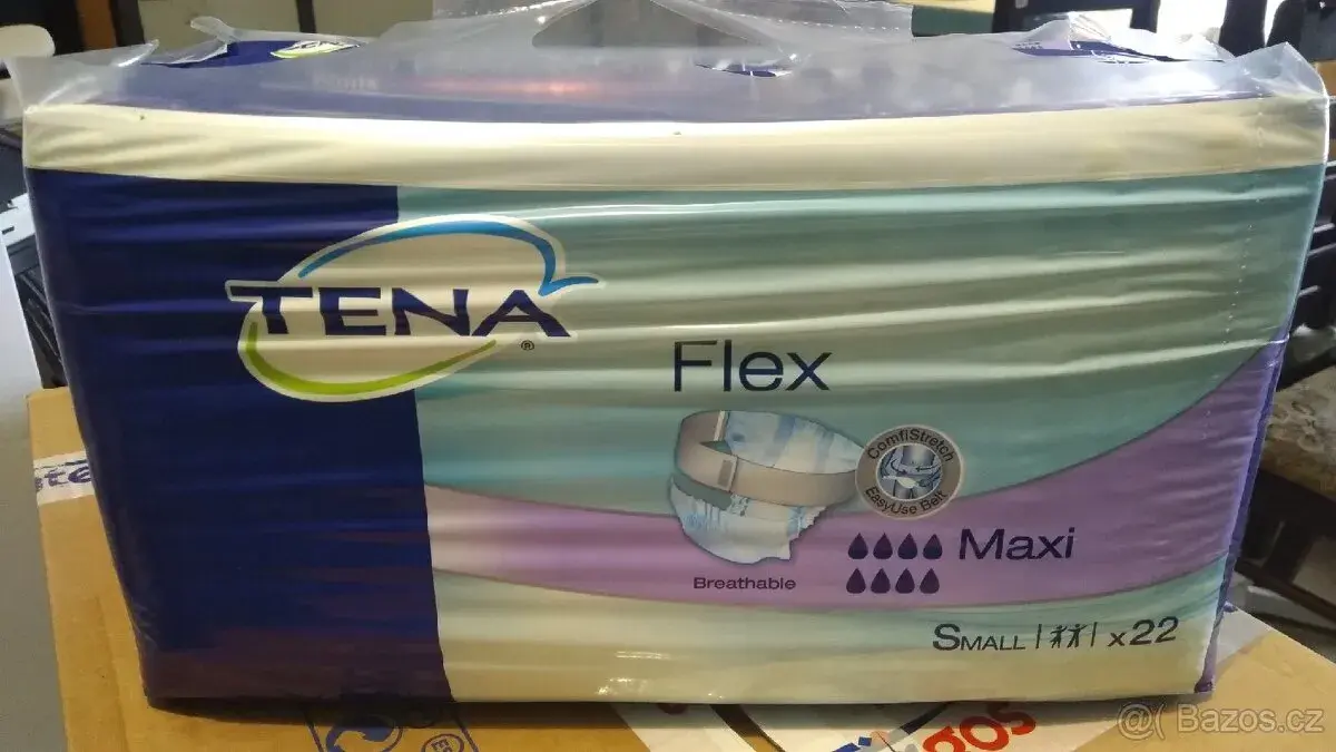 Inkontinentní plenky Tena Flex Maxi Small, inkontinence