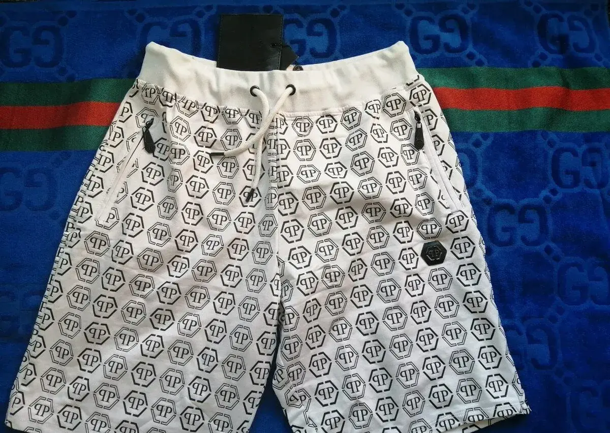 Kraťasy,šortky 3/4 Phillip Plein bílé