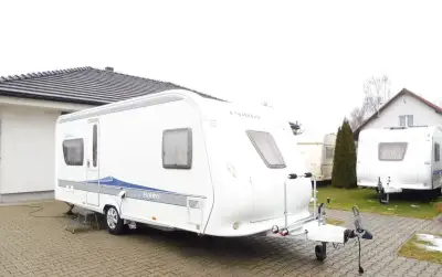 Hobby Mein Prestige 540 UFE R.V. 2012 Mover + Stan