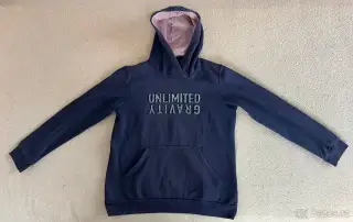 Mikina s kapucí Decathlon vel. 158