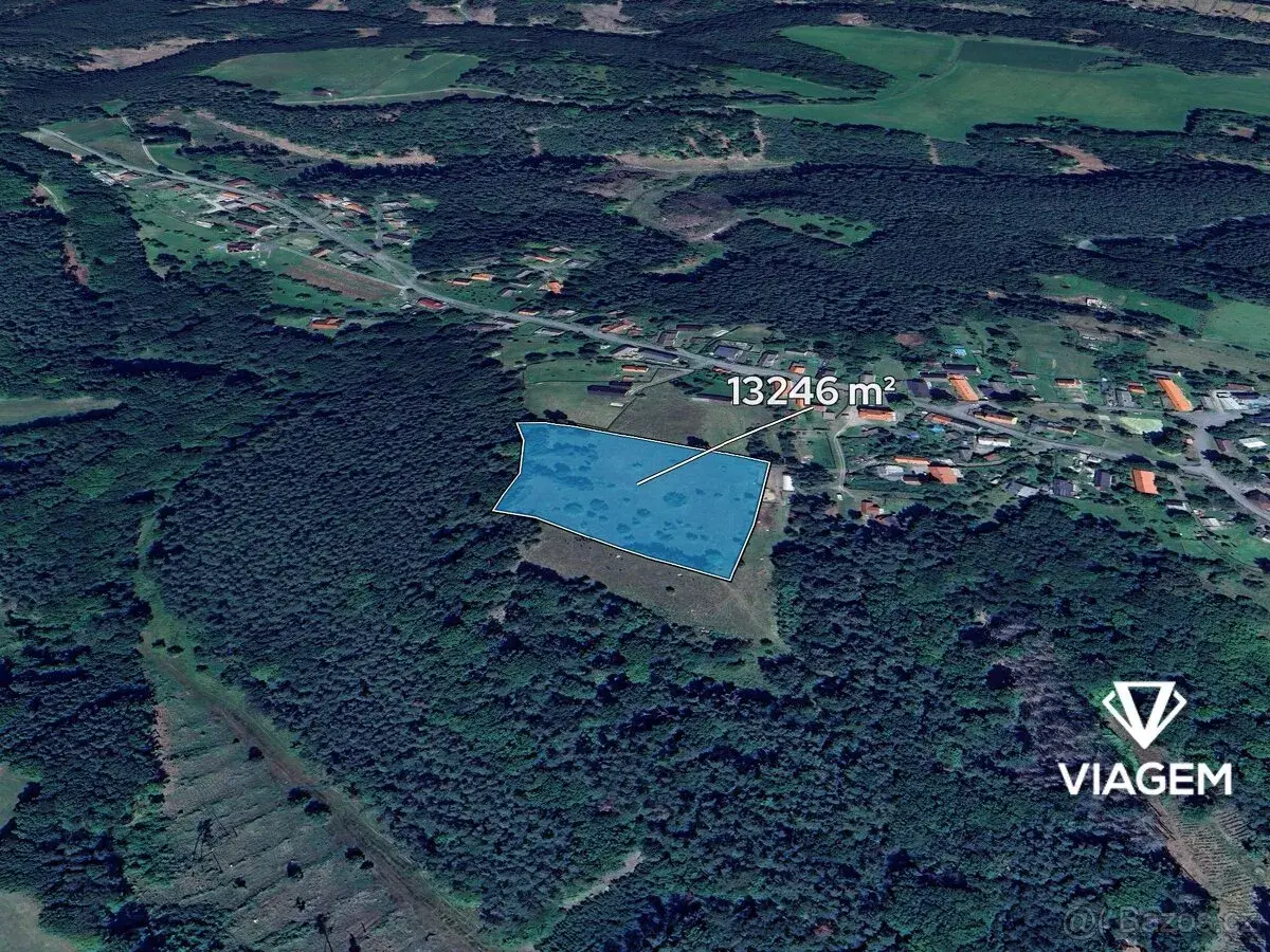 Zahrada 13 246 m², Podíl 13 % o výměře 1 656 m²