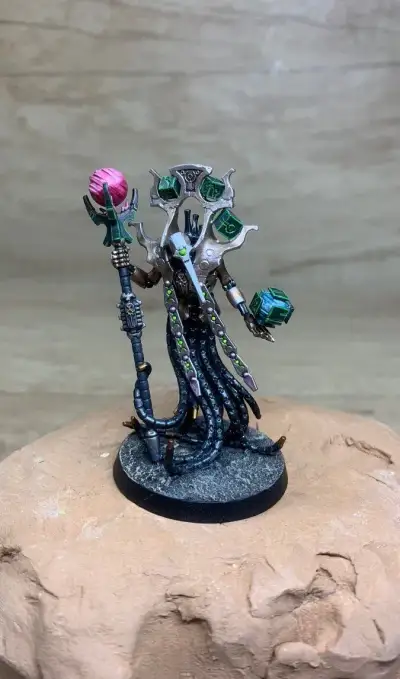 Warhammer 40K Necrons Chronomancer.