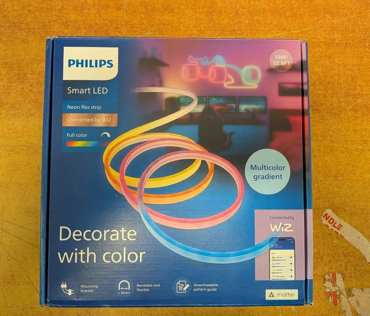 Philips Smart LED Neon RGBIC LED strip 10 m Type-C (NEW)