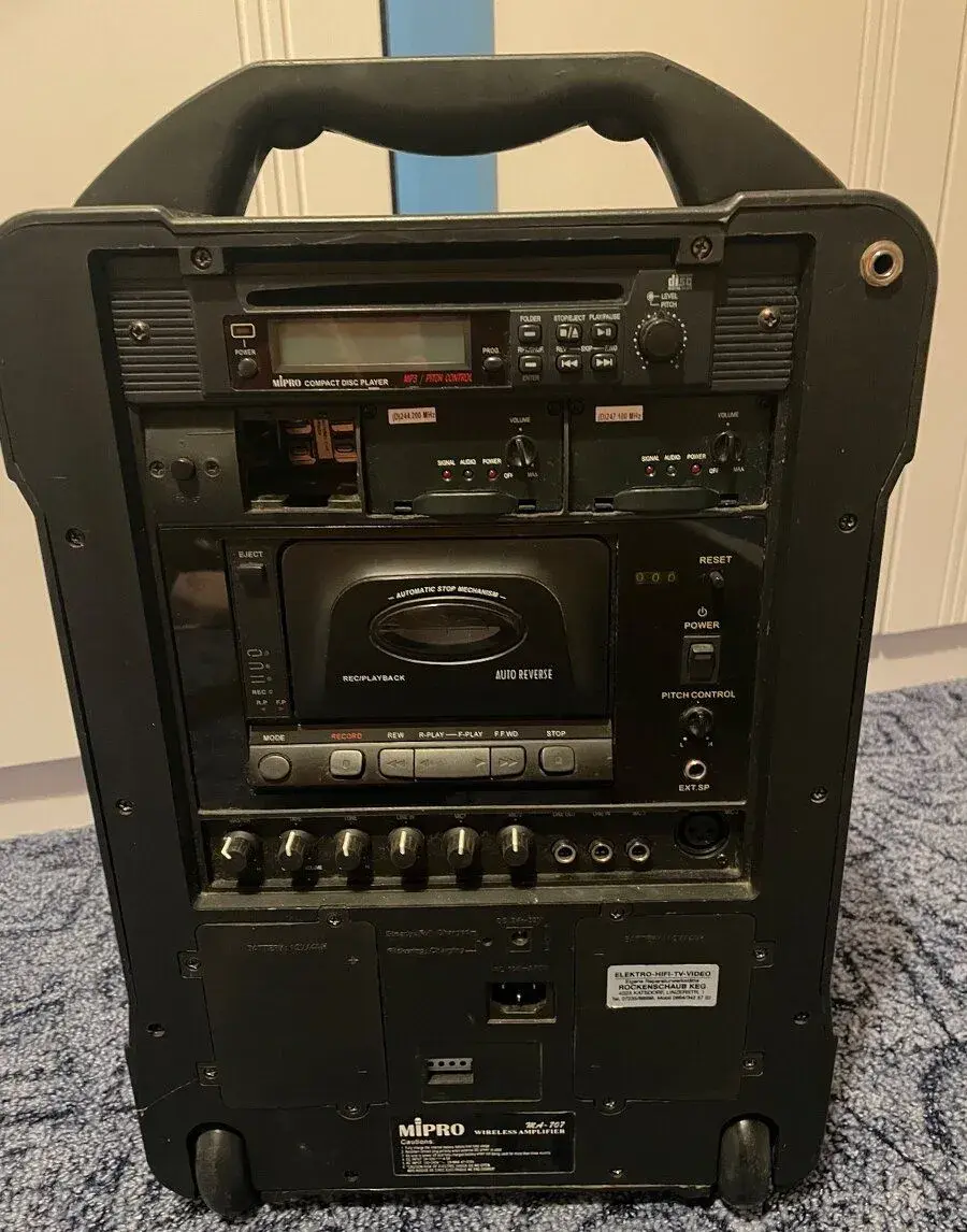 Mipro sestava + 2x mikrofon
