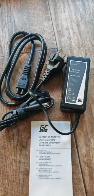 AC Adapter:18.5V/3.5A - 1.2. - 13:03 Green Cell pro AC Model