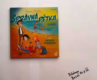 Enid Blytonová - Audiokniha Správná pětka – U moře | CD