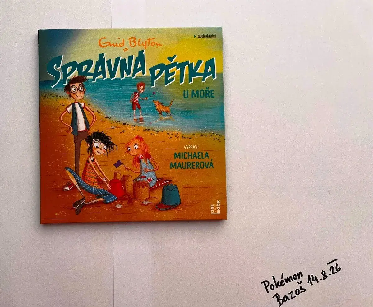 Enid Blytonová - Audiokniha Správná pětka – U moře | CD