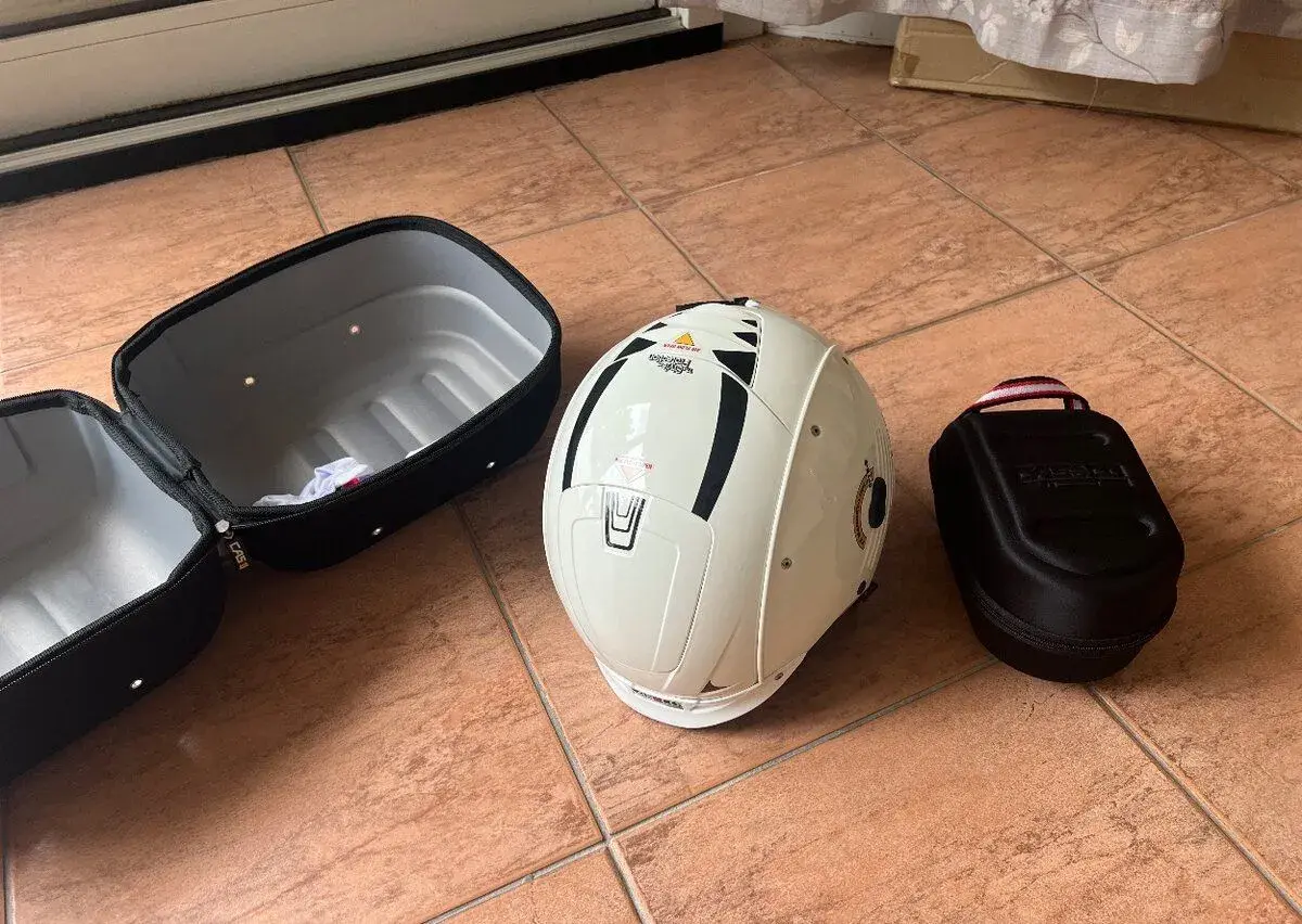 CASCO SP-5 Stratos + brýle CASCO FX-70L, 58–62 cm