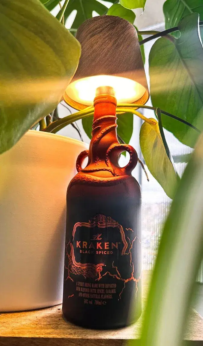 Stolní lampa - Rum Kraken Black Spiced Limited Edition 2022