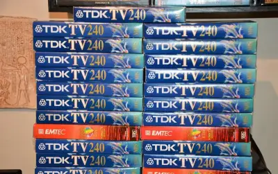 VHS Videokazety na nahrávání