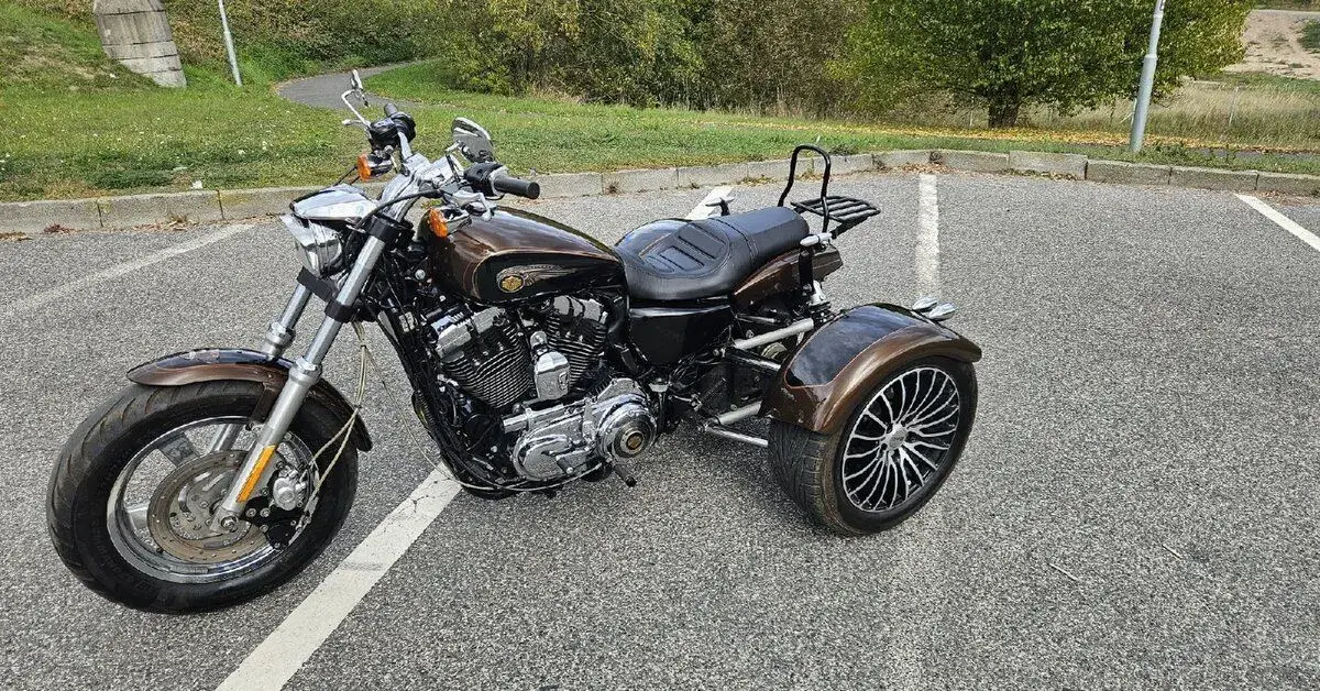 HARLEY DAVIDSON TRIKE TŘIKOLKA SPORTSTER 1200 EML