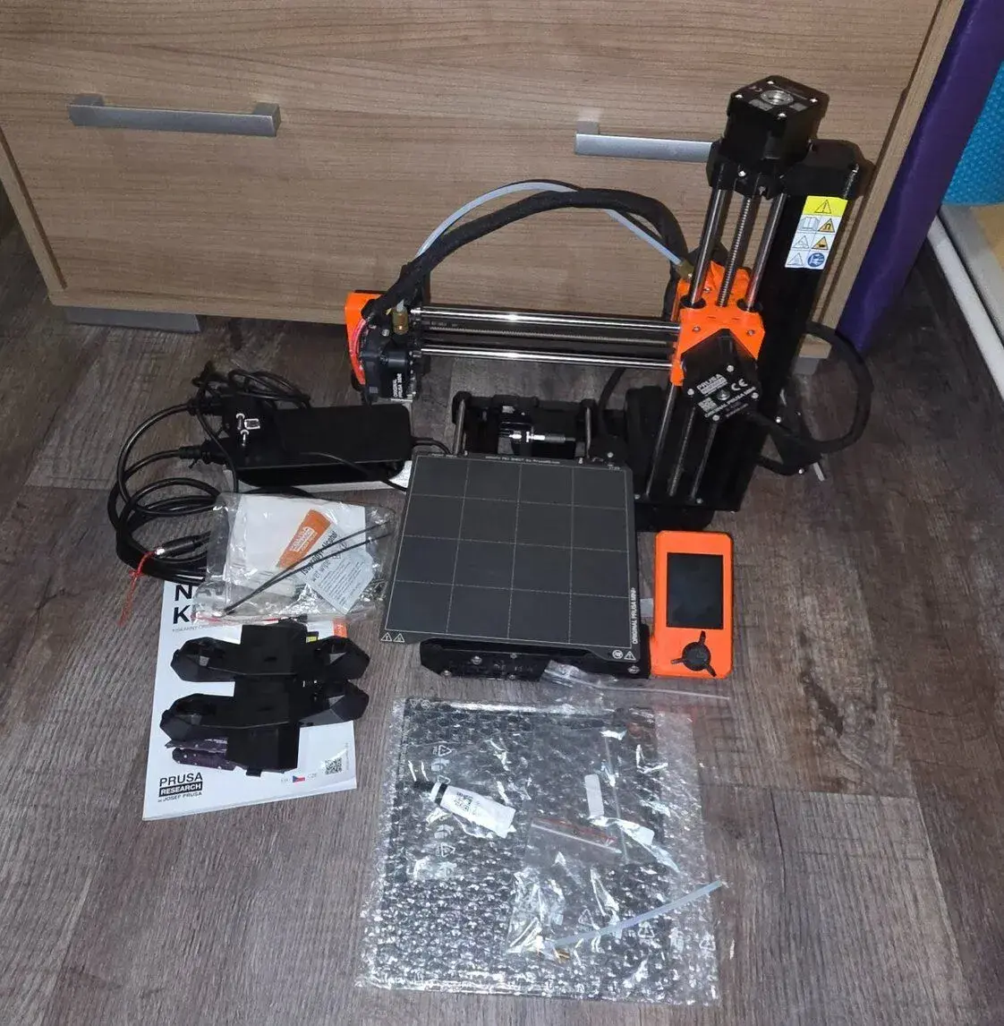 3D tiskárna Original Prusa MINI+ – Wi-Fi, senzor filamentu