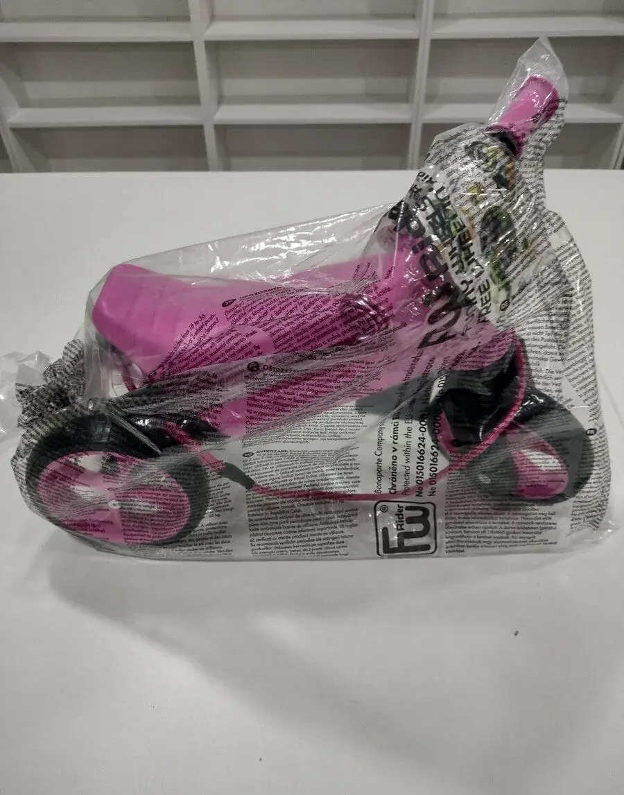 Odrážedlo FUNNY WHEELS Rider SuperSport fialové 2v1, v sáčku