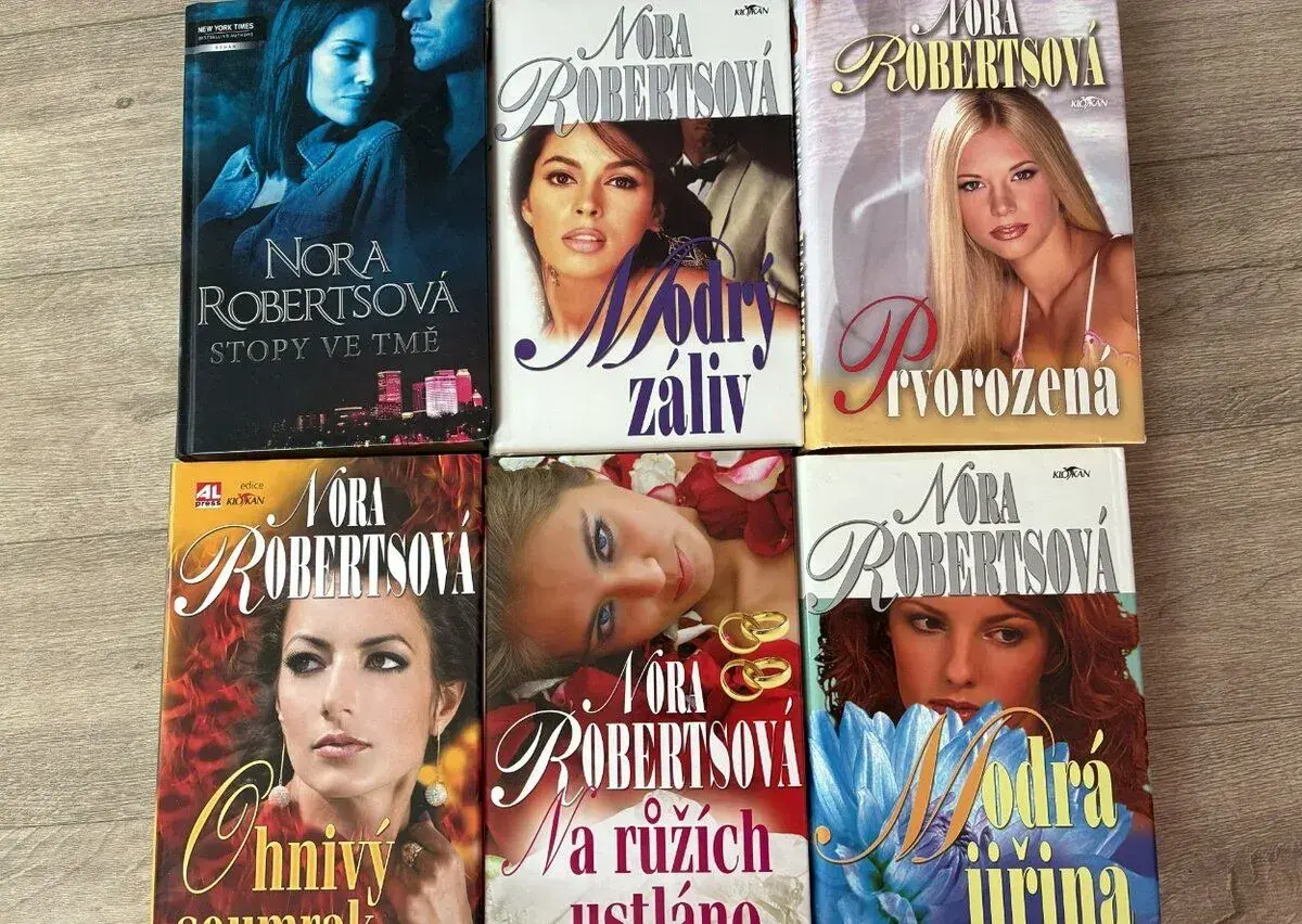 Nora Robertsová – 6 knih
