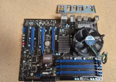 MSI X58 Pro + Core i7 920