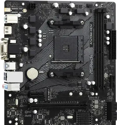 Základní deska - AMD A520, NOVÁ, V ZÁRUCE, socket AMD AM4