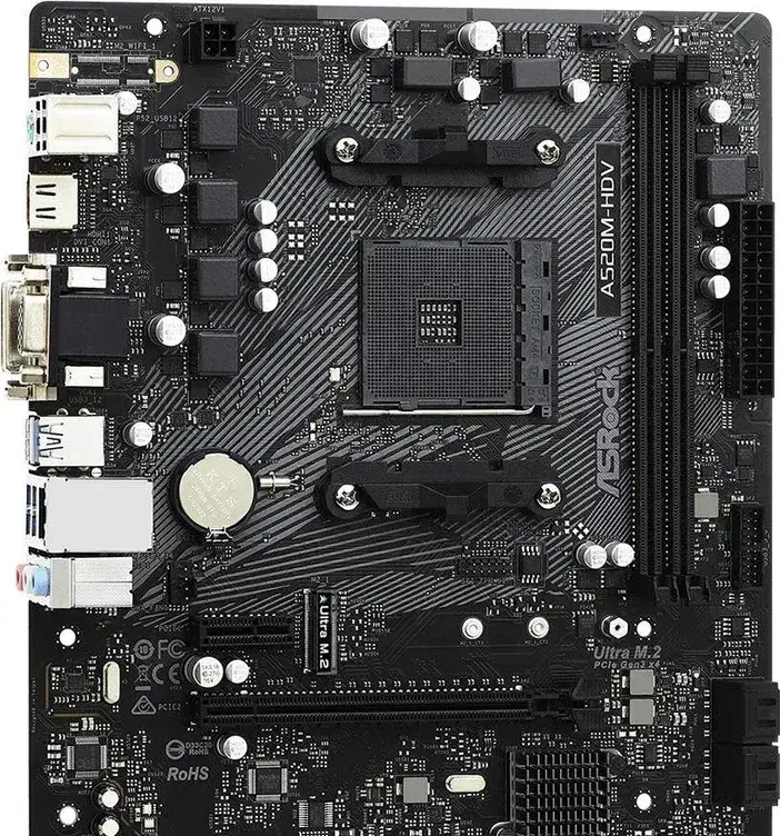 Základní deska - AMD A520, NOVÁ, V ZÁRUCE, socket AMD AM4