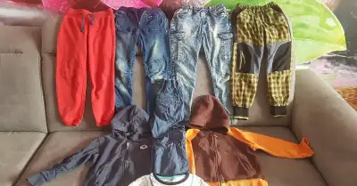 Balík oblečení kluk 122