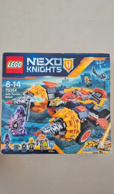 Lego 70354 Nexo Knights Axlův vůz Drtič