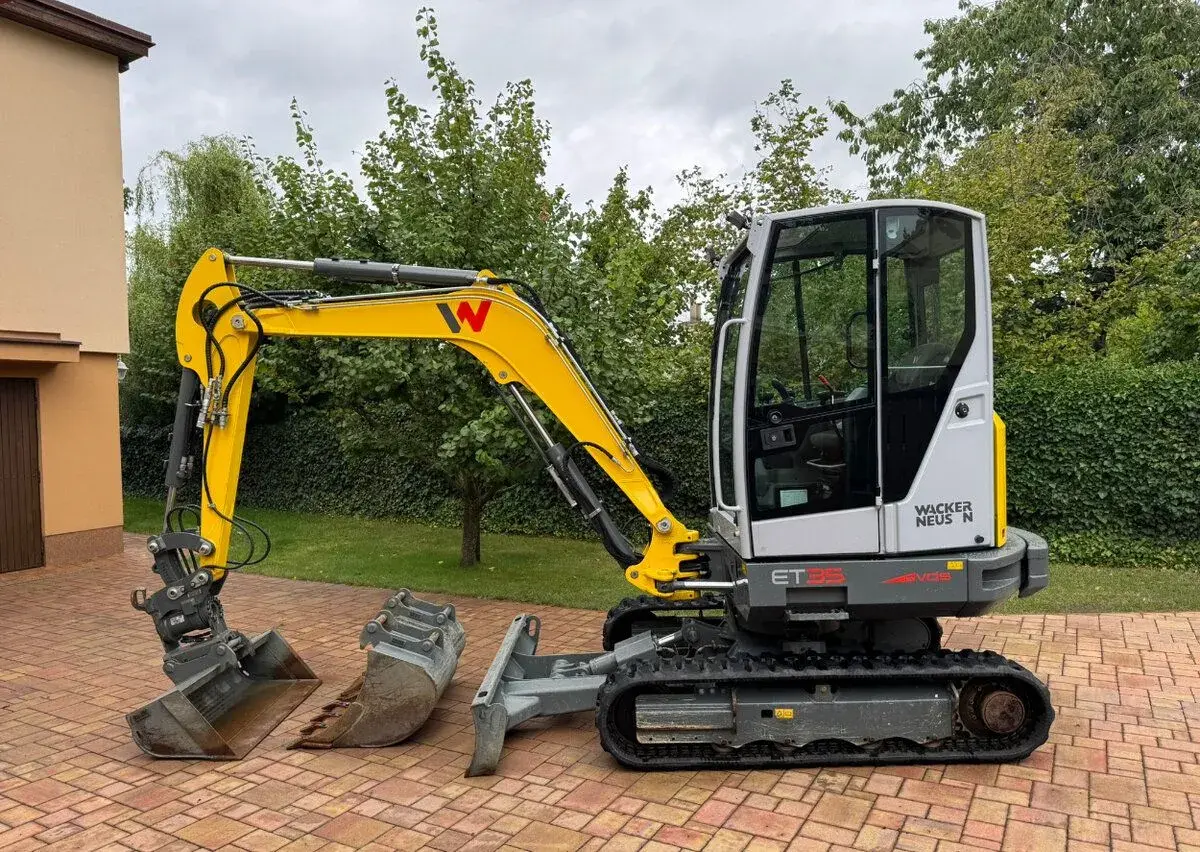 Bagr Wacker ET35 VDS, 290mth, 2025, POWERTILT, ZÁRUKA