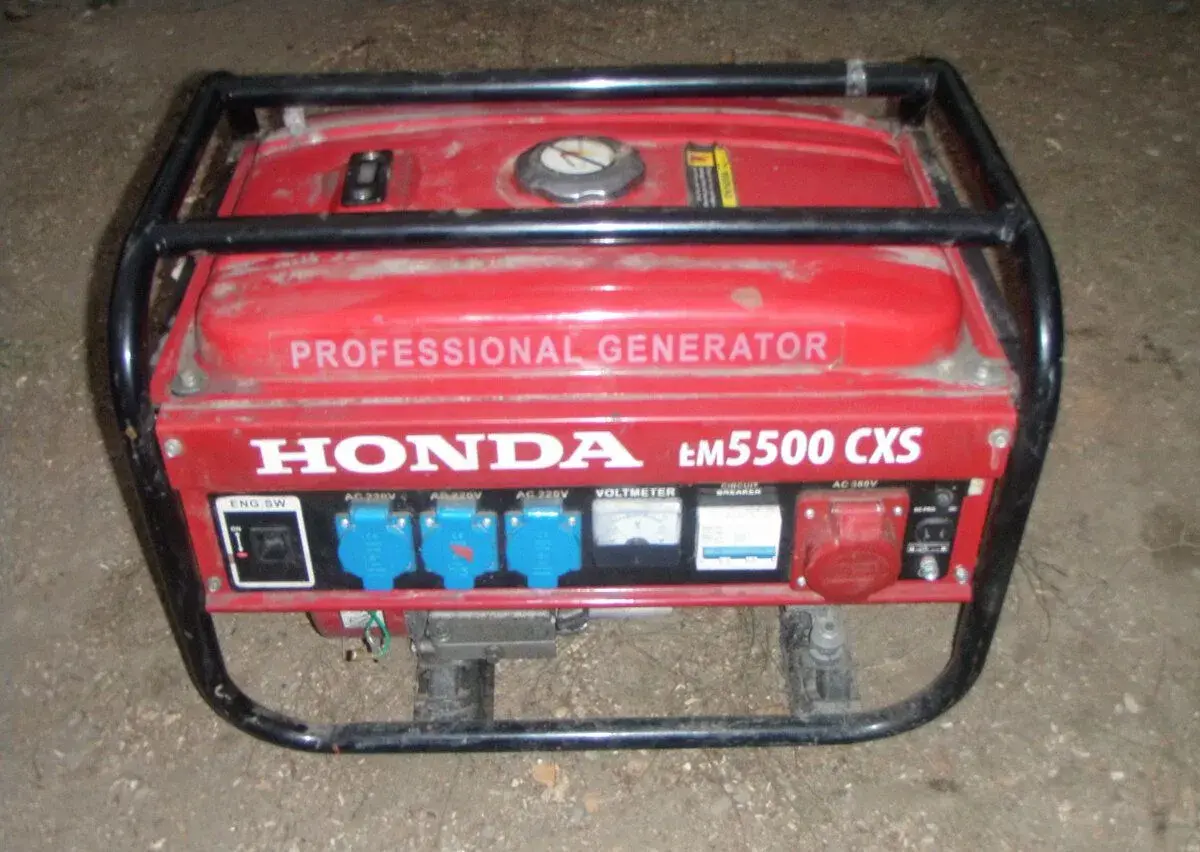 Elektrocentrala HONDA na spojízdnění ? Na ND čti popis
