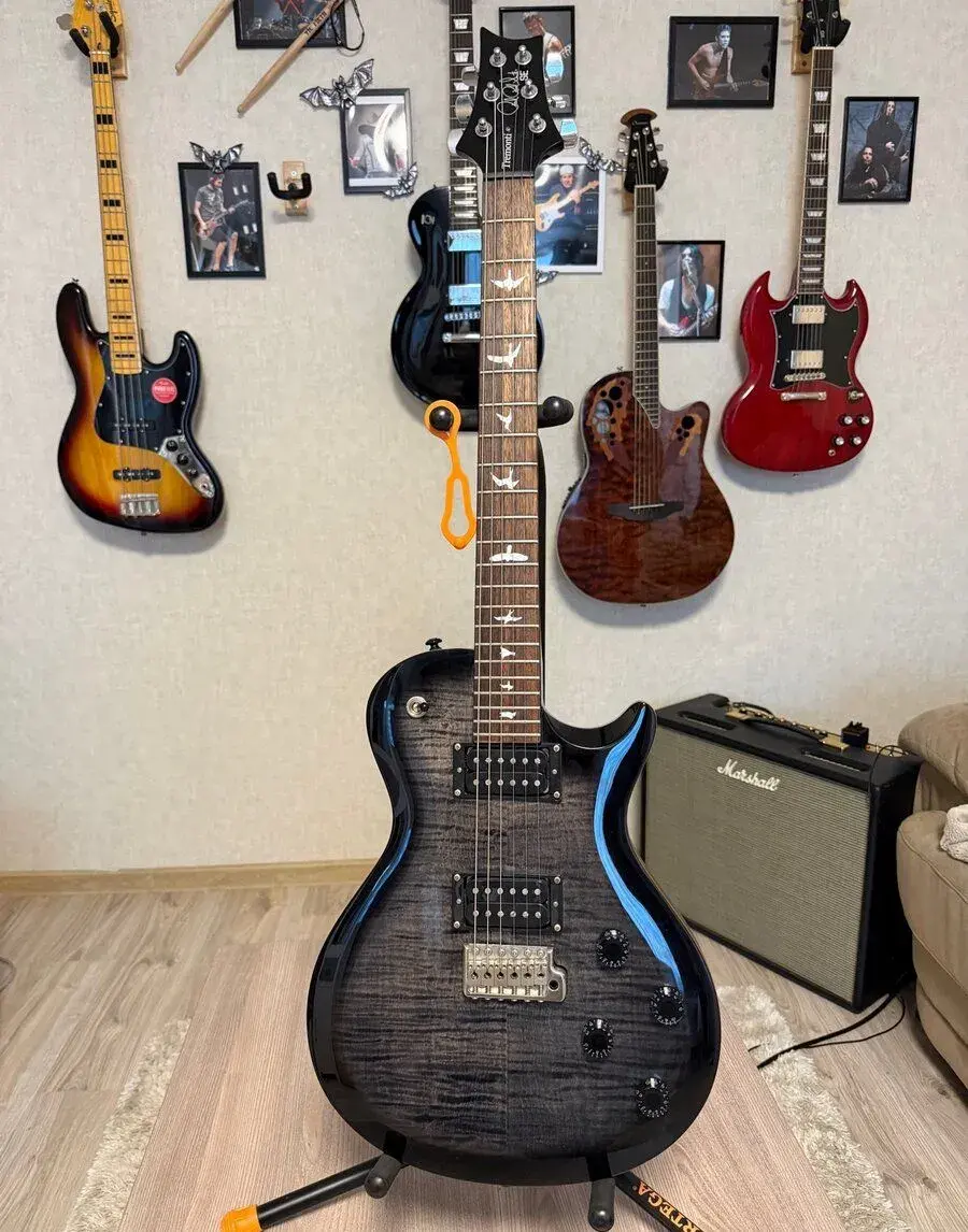 PRS SE Tremonti Charcoal Burst – výborný stav