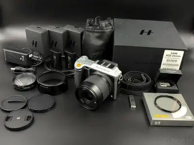 Hasselblad X1D-50C + XCD 45mm/f3,5 a příslušenství