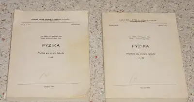 Fyzika I + II, VŠ skripta pro strojní fakultu – KOMPLET