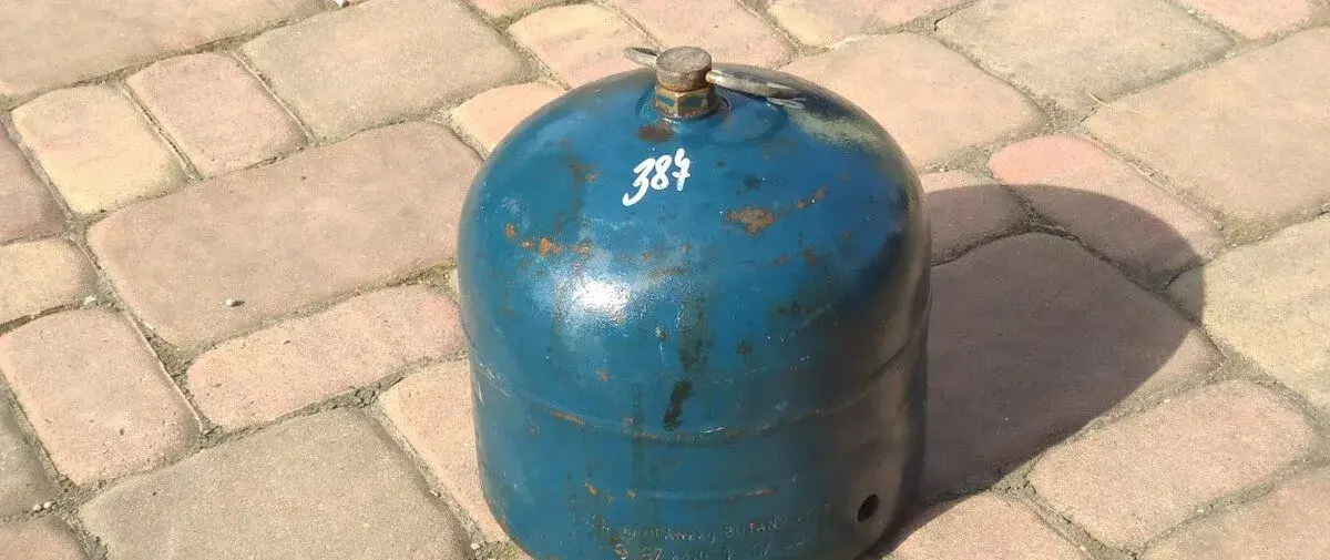 Propanbutanová plynová láhev 2,5 kg