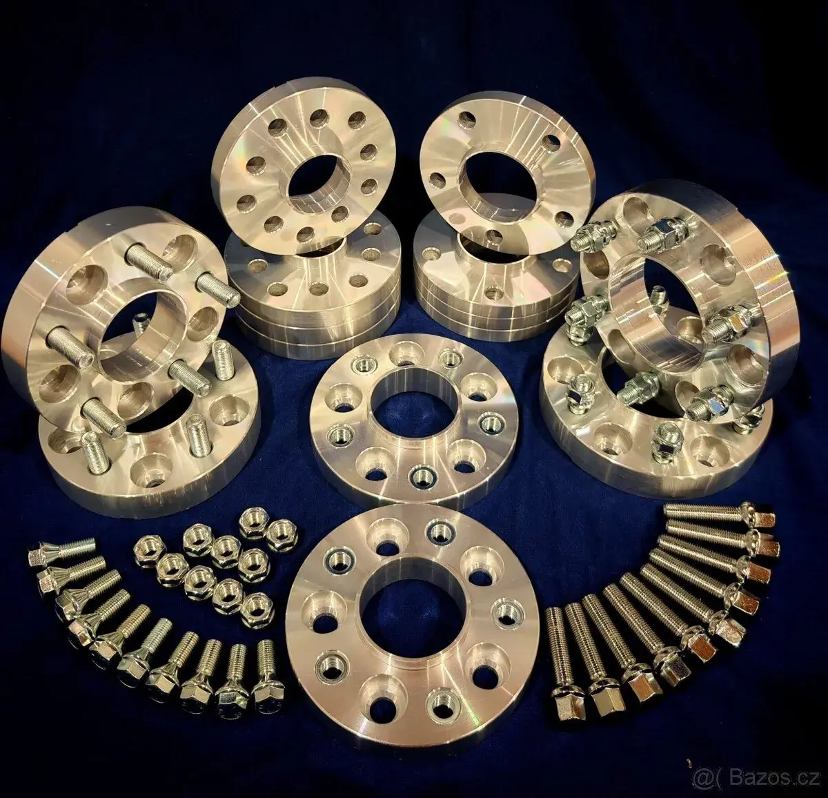 Rozsirovaci podlozky 5x112 5x120.strieborne a cierne