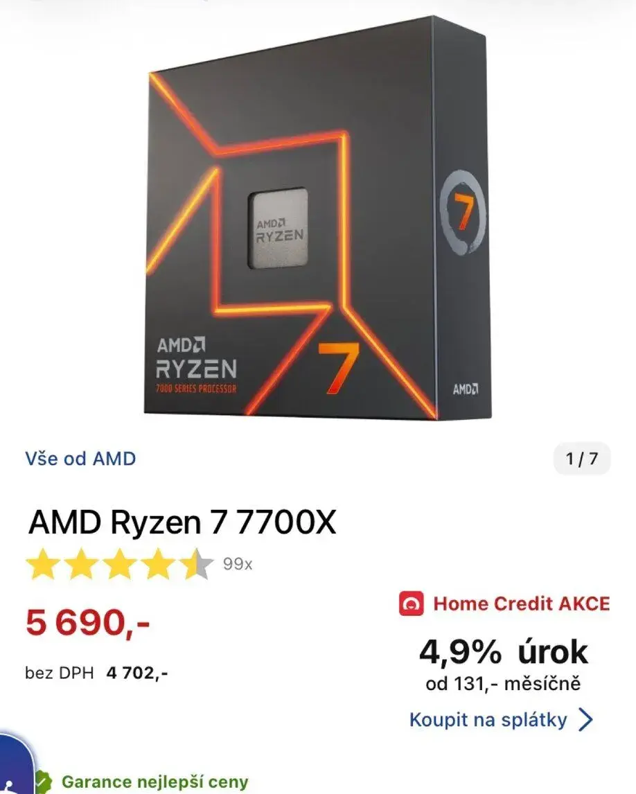 AMD Ryzen 7 7700X