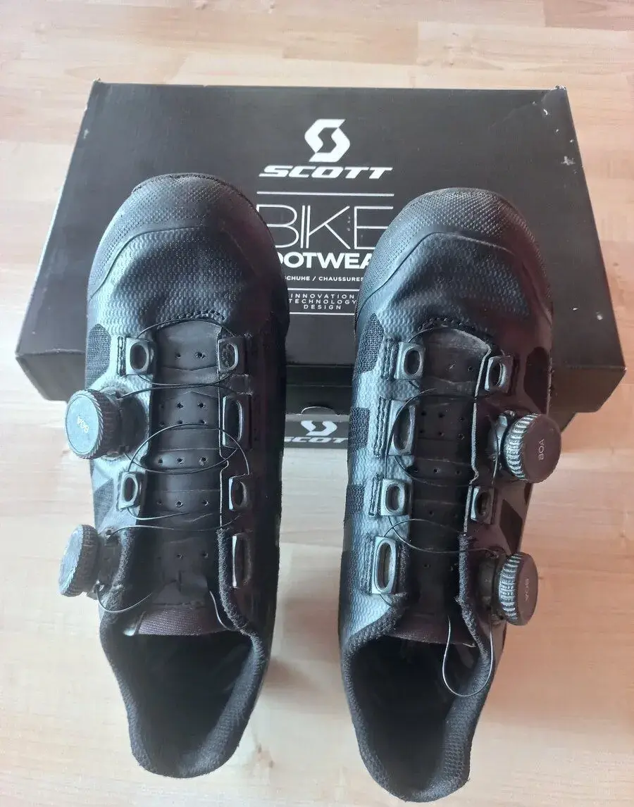 Dětské cyklistické tretry SCOTT, vel. 38
