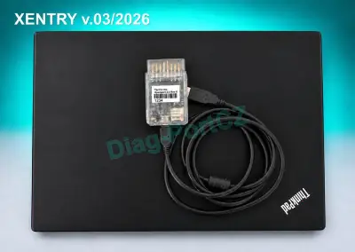 Mercedes XENTRY/DAS 03.2026 – instalace / osobní předání