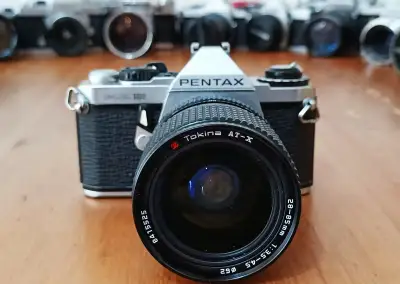 PRODÁNO - PENTAX super (Tokina AT-X 28-85mm) - 1979