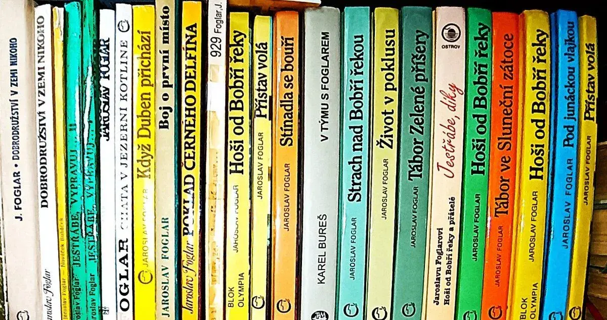 24x Jaroslav Foglar. Skaut-junák-tramping.