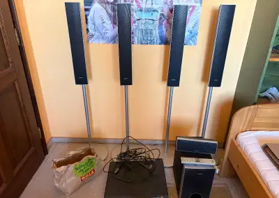 5.1 domácí kino SONY s vysokými reproduktory
