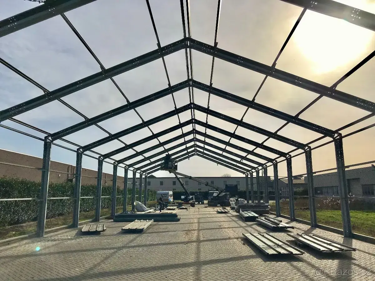 Multifunkční montovaná hala Frisomat Sigma 630m2