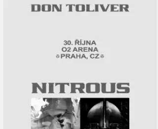 DON TOLIVER: NITROUS 30.10.2026.VIP klubové patro